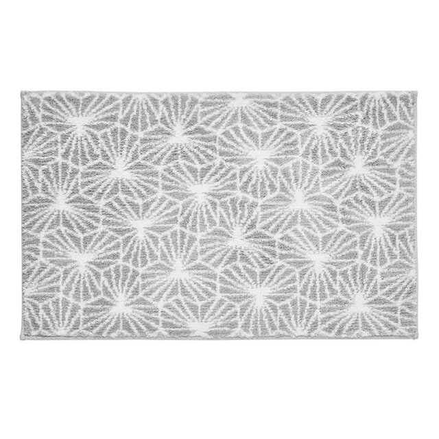 Emery Geometric Non Slip Bath Mat