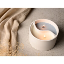 Scented Novelty Candle with Ceramic Holder
