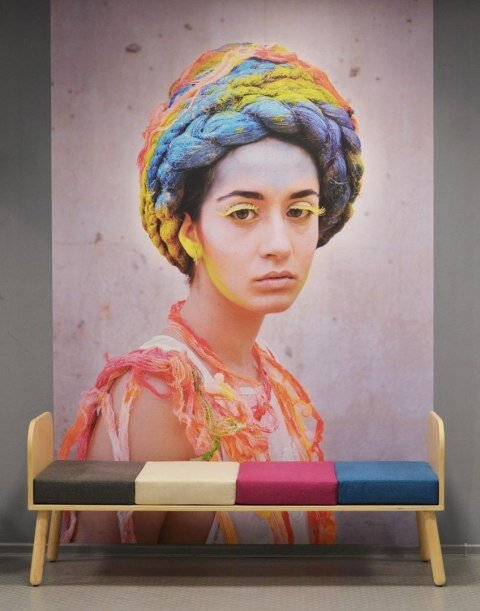 Happy Barok Upholstered Bench