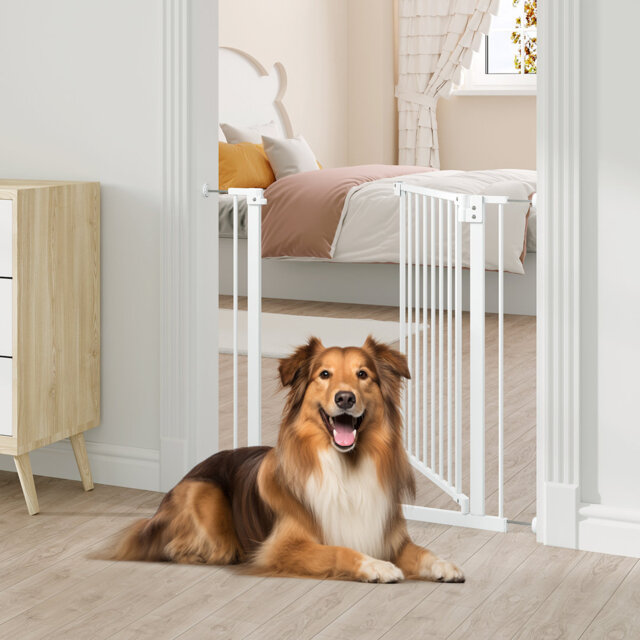 Metal Pressure Mounted Pet Gate