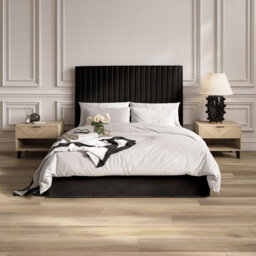 Hucksley Tall Upholstered Bed Frame