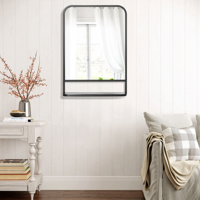 Metal Square Mirror