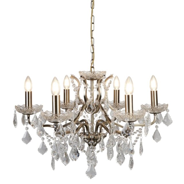 Bastia 6-Light Candle-Style Chandelier