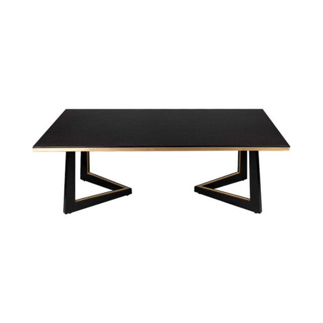 Lebrea Solid Wood Sled Coffee Table