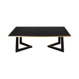 Lebrea Solid Wood Sled Coffee Table