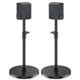 Heavy Duty Universal Bookshelf Speaker Stands