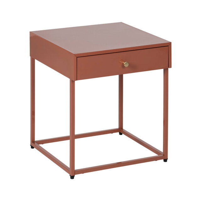 Metal Bedside Table