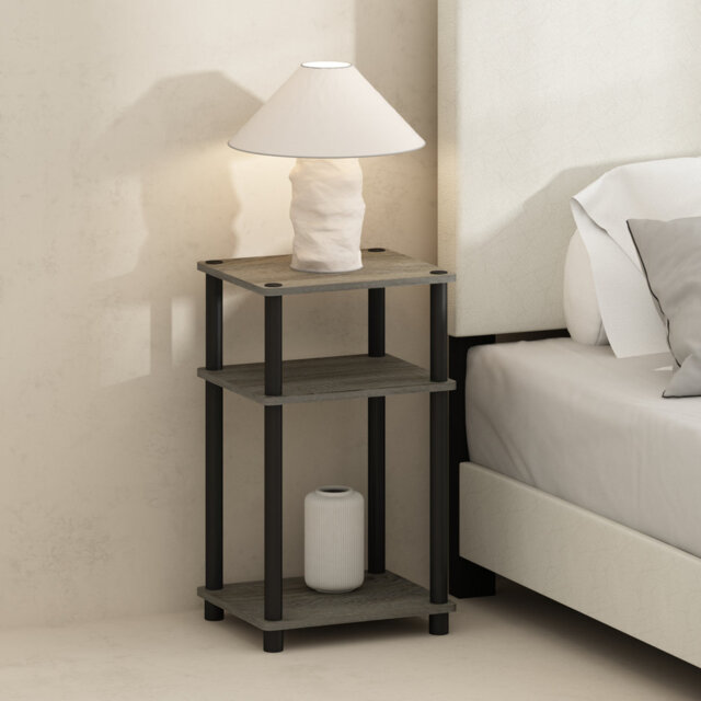Akintayo 34cm W Plastic Bedside Table