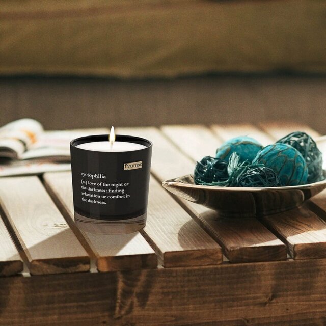 Nyctophilia Dark Amber Scented Jar Candle
