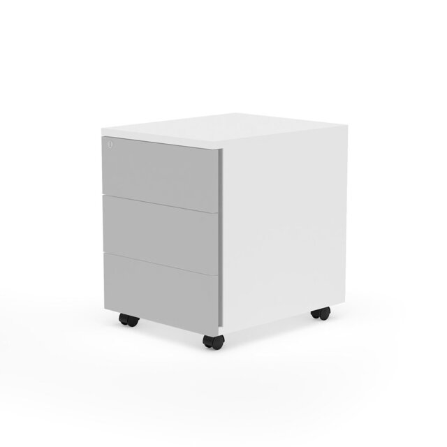 Favela 43cm Wide 3 -Drawer Mobile File Cabinet