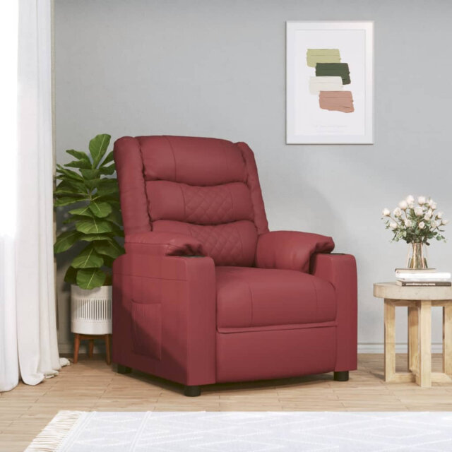 Recliner Chair Faux Leather