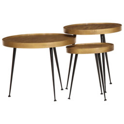 Coffee Table 3 Pcs Engineered Wood