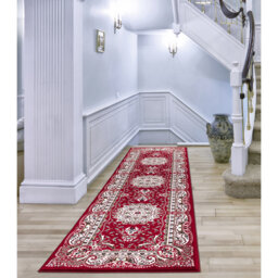 Traditional Rada Rug Oriental Pattern Red