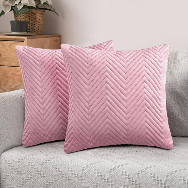 Geometric Grey Cushion