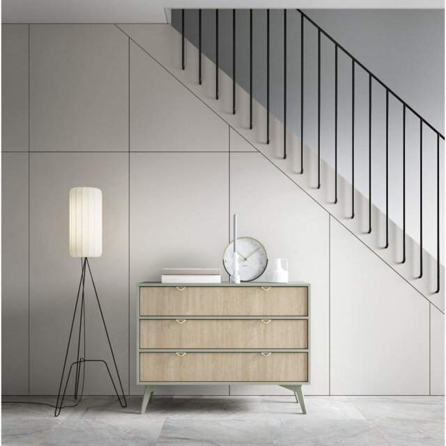 Amata 3 Drawer 106Cm W Chest of Drawers