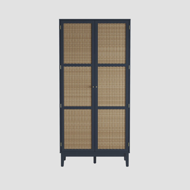 Aliyu 2 Door Manufactured Wood Wardrobe