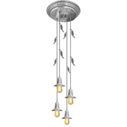 Esko 4 - Light Candle Style LED Chandelier