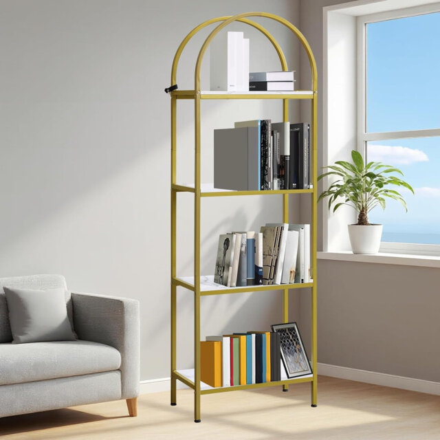 183cm H x 60cm W Metal Bookcase