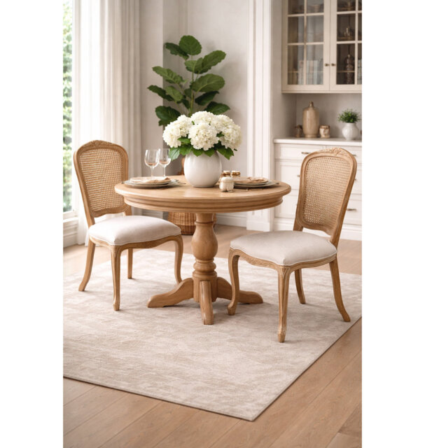 46cm H Polyester Blend Upholstered Full Back Accent
