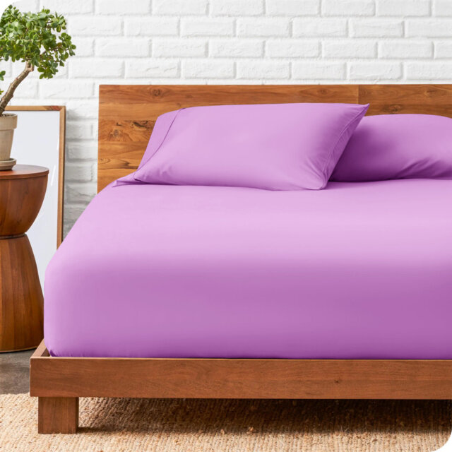 Deep Pocket Microfiber Brushed Fitted Sheet