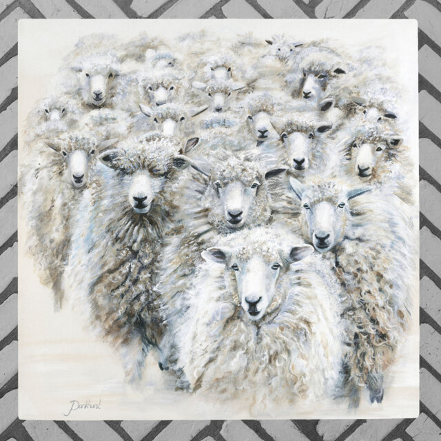 PANKHURST GALLERY Farmhouse Wall Decor on Ceramic