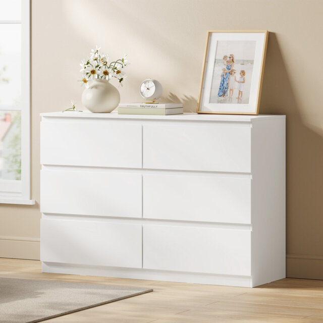 100 cm W Chest of 6 Drawers