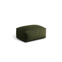 Carlens 65cm Wide Solid Colour Pouffe Ottoman