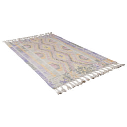 Vintage Handwoven Purple Rug