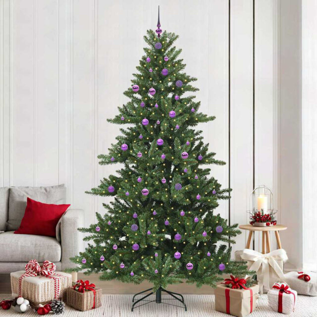Artificial Hinged Christmas Tree with 300 LEDs