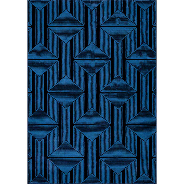 Deddrick Abstract Indoor / Outdoor Area Rug