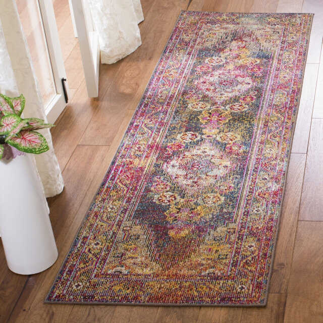 Esponga Oriental Indoor / Outdoor Area Rug