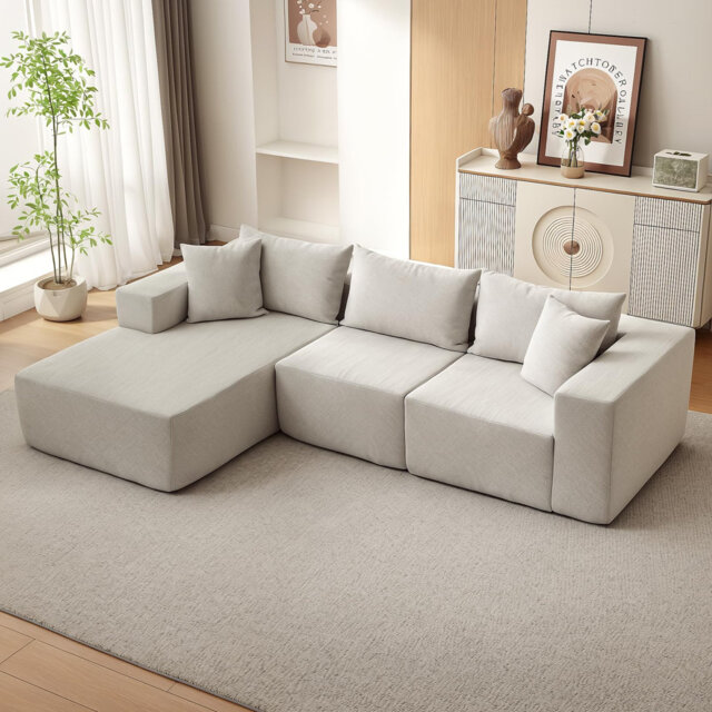 3 Seater Sofa & Chaise