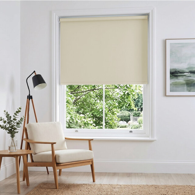 Thermal Blackout Roller Blind – Trimmable Cut-to-Size Window Blind