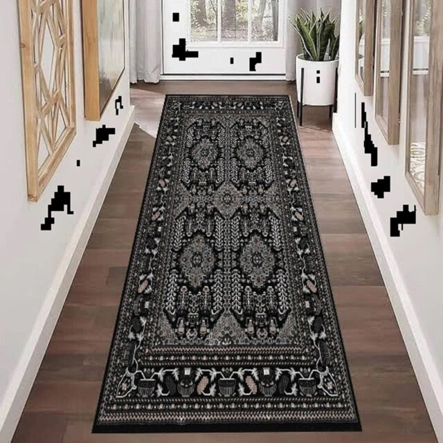New Stylish Traditional Long Hallway Runner Rug Bedroom Carpet Soft Rugs Kitchen Floor Mat*
