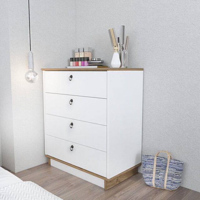 Ridgeside 4 Drawer 72Cm W Chest of Drawers