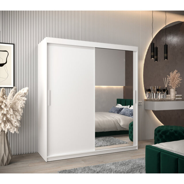 Aroosh 2 Door Manufactured Wood Wardrobe