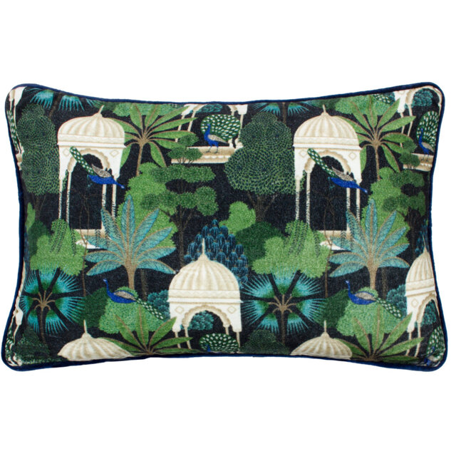 Serenity Abstract Rectangular Cushion