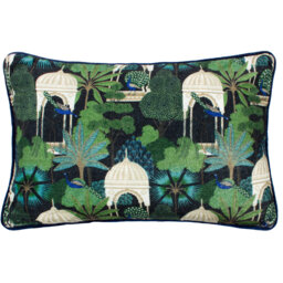 Serenity Abstract Rectangular Cushion