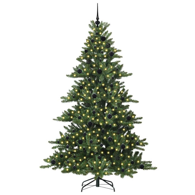 Artificial Hinged Christmas Tree with 300 LEDs