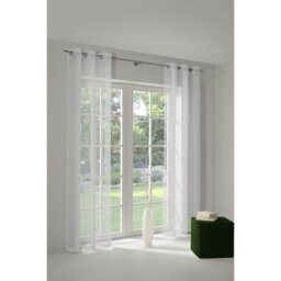 Peck Eyelet Room Darkening Single Curtain