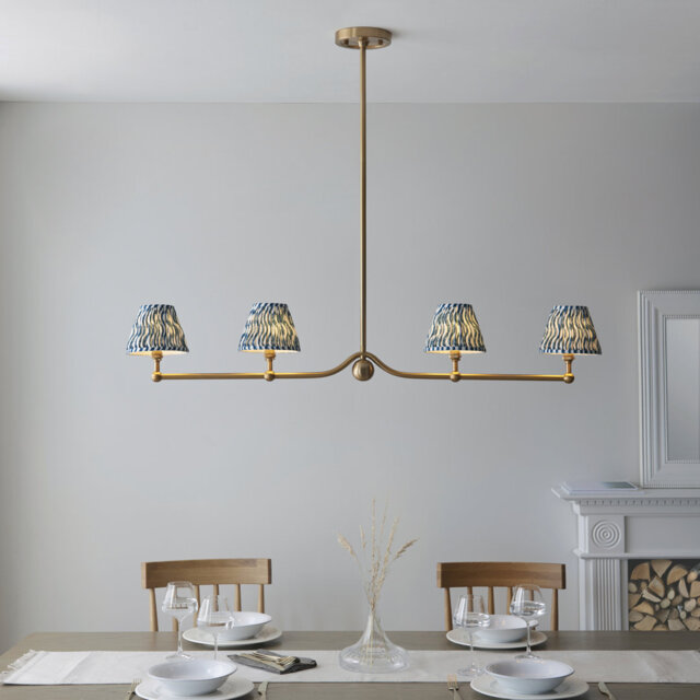 Santiago 4 - Light Shaded Chandelier