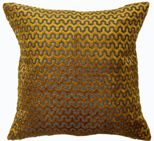 Erisnor Feathers Abstract Sqaure Scatter Cushion Cushion With Filling