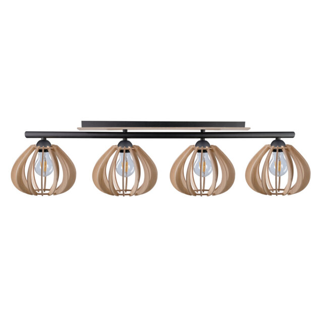 Abeeha Manufactured Wood Flush Mount