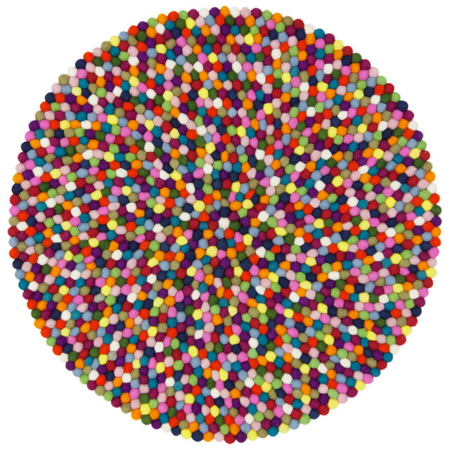 Reva Hand Braided Pink/Yellow Indoor Rug