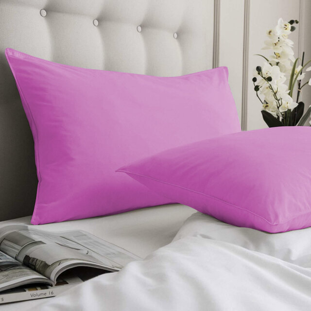 Super Soft Microfiber Housewife Pillowcase Set Of 2, Easy-Care Bedding