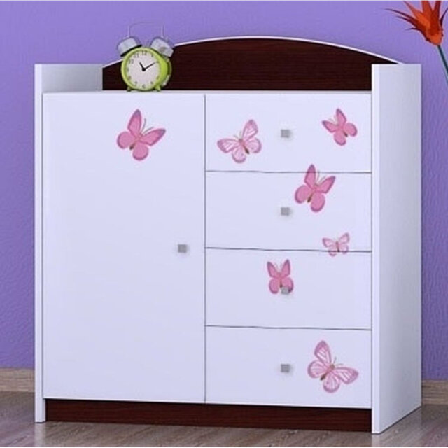 Nicoletti Kids 4 - Drawer Combo Dresser