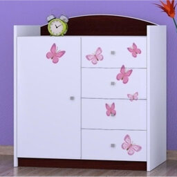 Nicoletti Kids 4 - Drawer Combo Dresser
