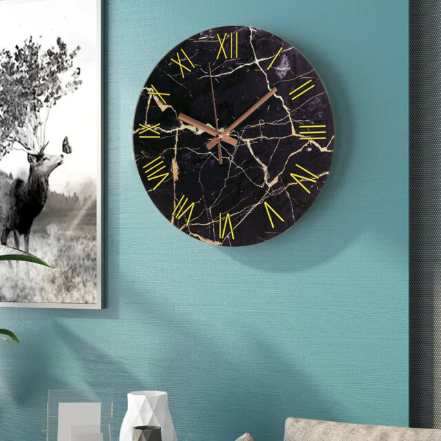 Skodak Glass Wall Clock