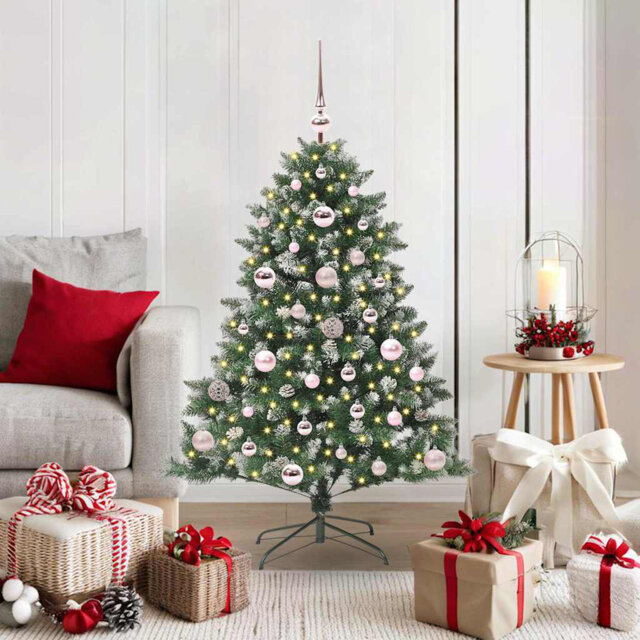 Artificial Christmas Tree with 150 LEDs 85 x 85 x 120 cm
