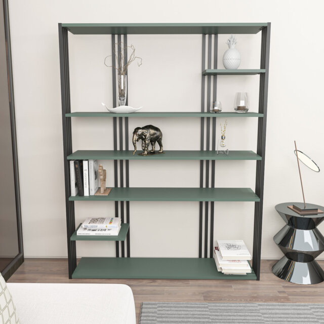 Lakayla Corner Bookcase